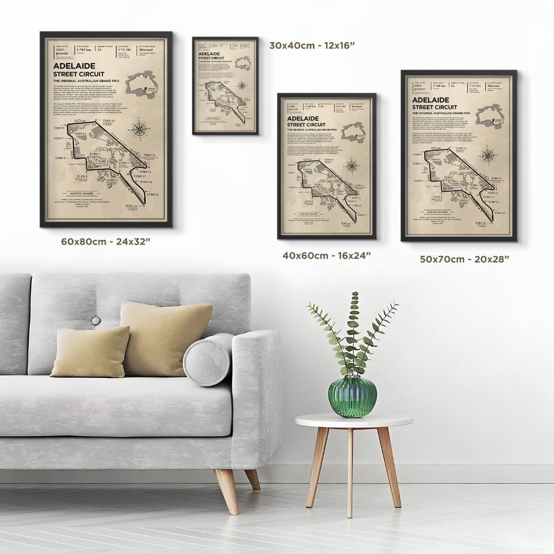 Adelaide Street Circuit - Vintage Racetrack