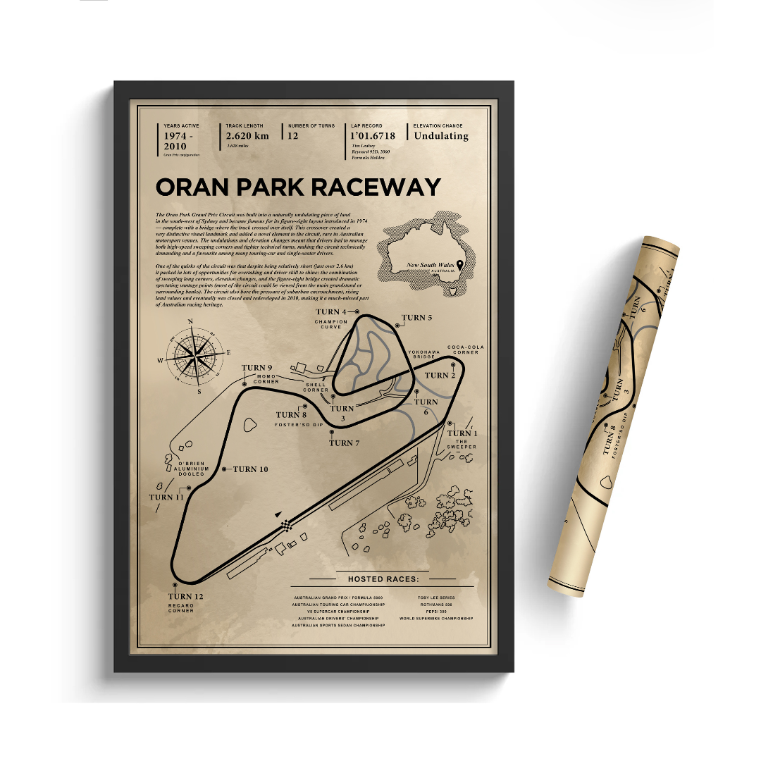 Oran Park Raceway - Vintage Racetrack