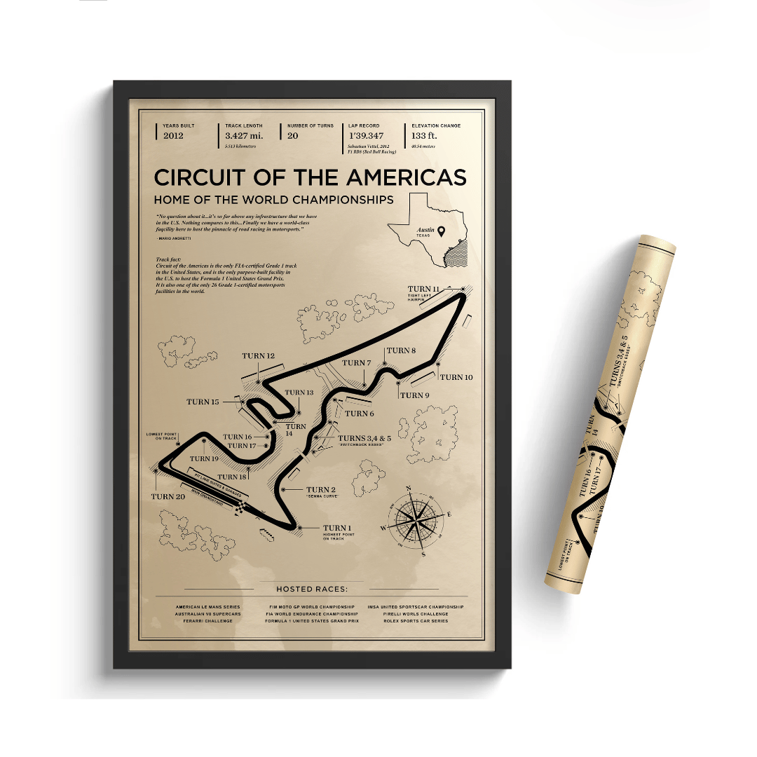 Circuit of the Americas - Vintage Racetrack