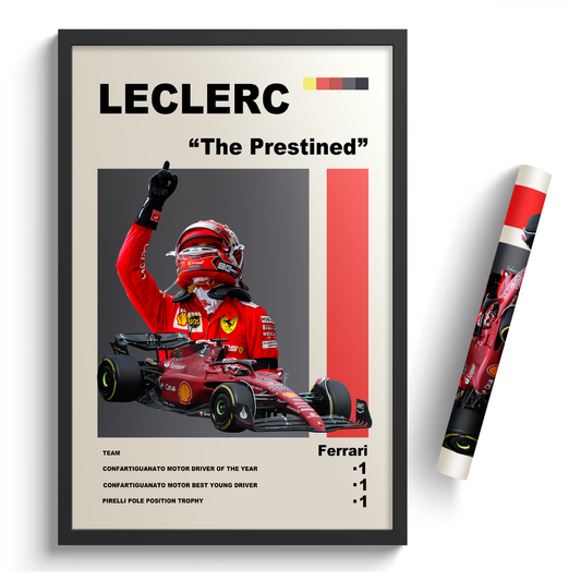 Leclerc "The Prestined" - Formula 1 Icons