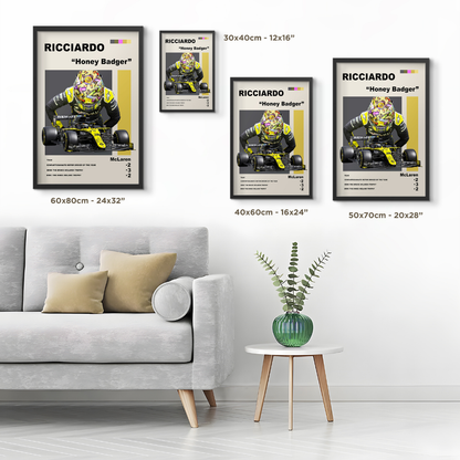 Riccairdo "Honey Badger" - Formula 1 Icons