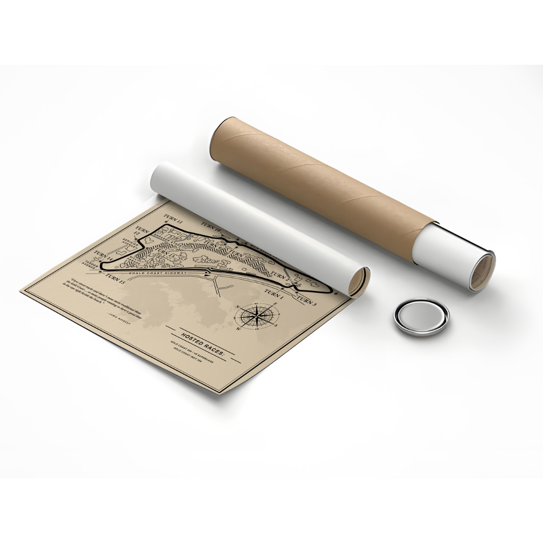 Surfers Paradise Street Circuit - Vintage Racetrack