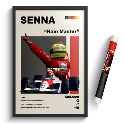 Senna "Rain Master" - Formula 1 Icons