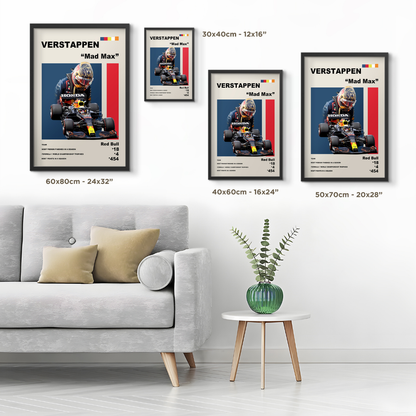 Verstappen "Mad Max" - Formula 1 Icons