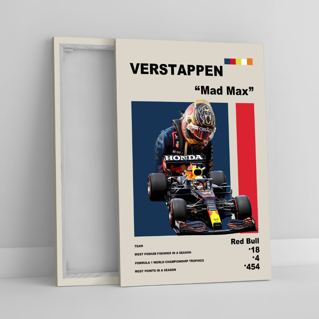 Verstappen "Mad Max" - Formula 1 Icons