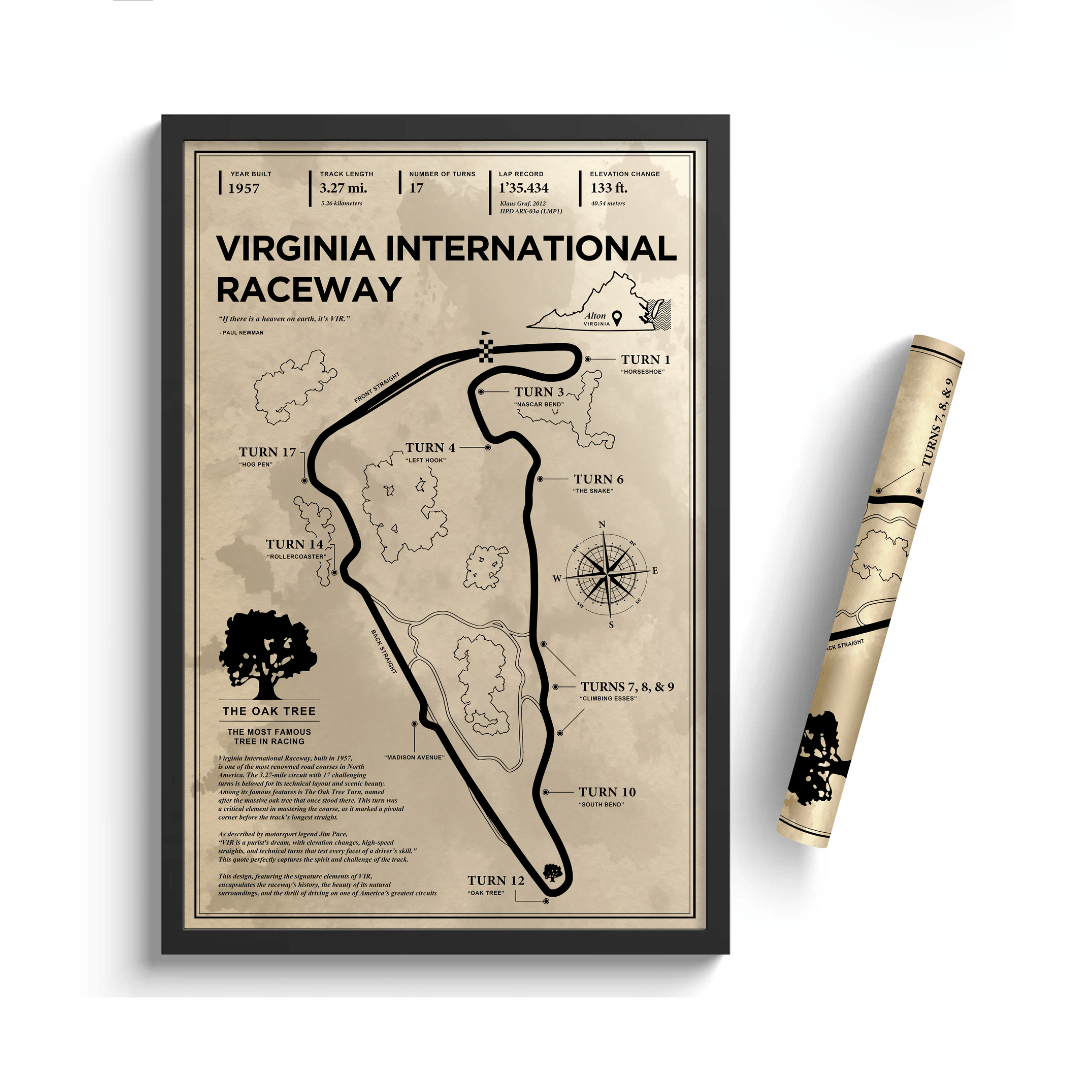 Virginia International Raceway - Vintage Racetrack