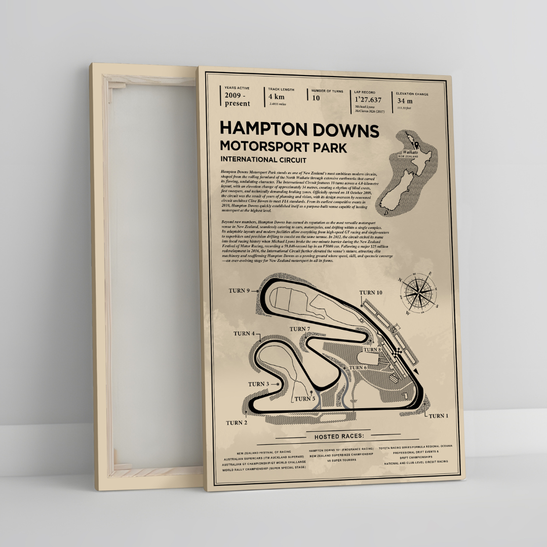 Hampton Downs Motorsport Park - Vintage Racetrack